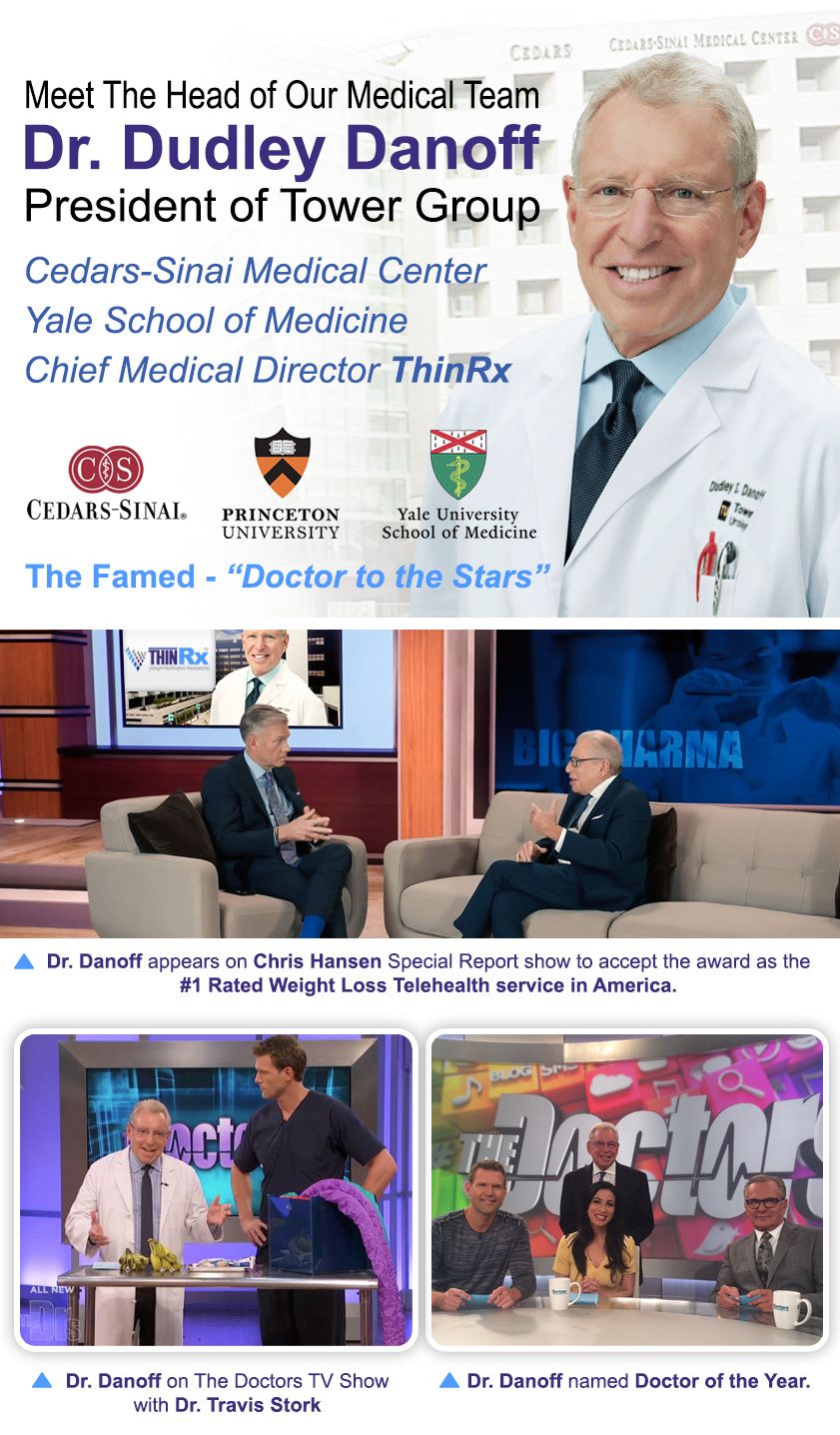 Dr. Dudley Danoff - head of our medical team